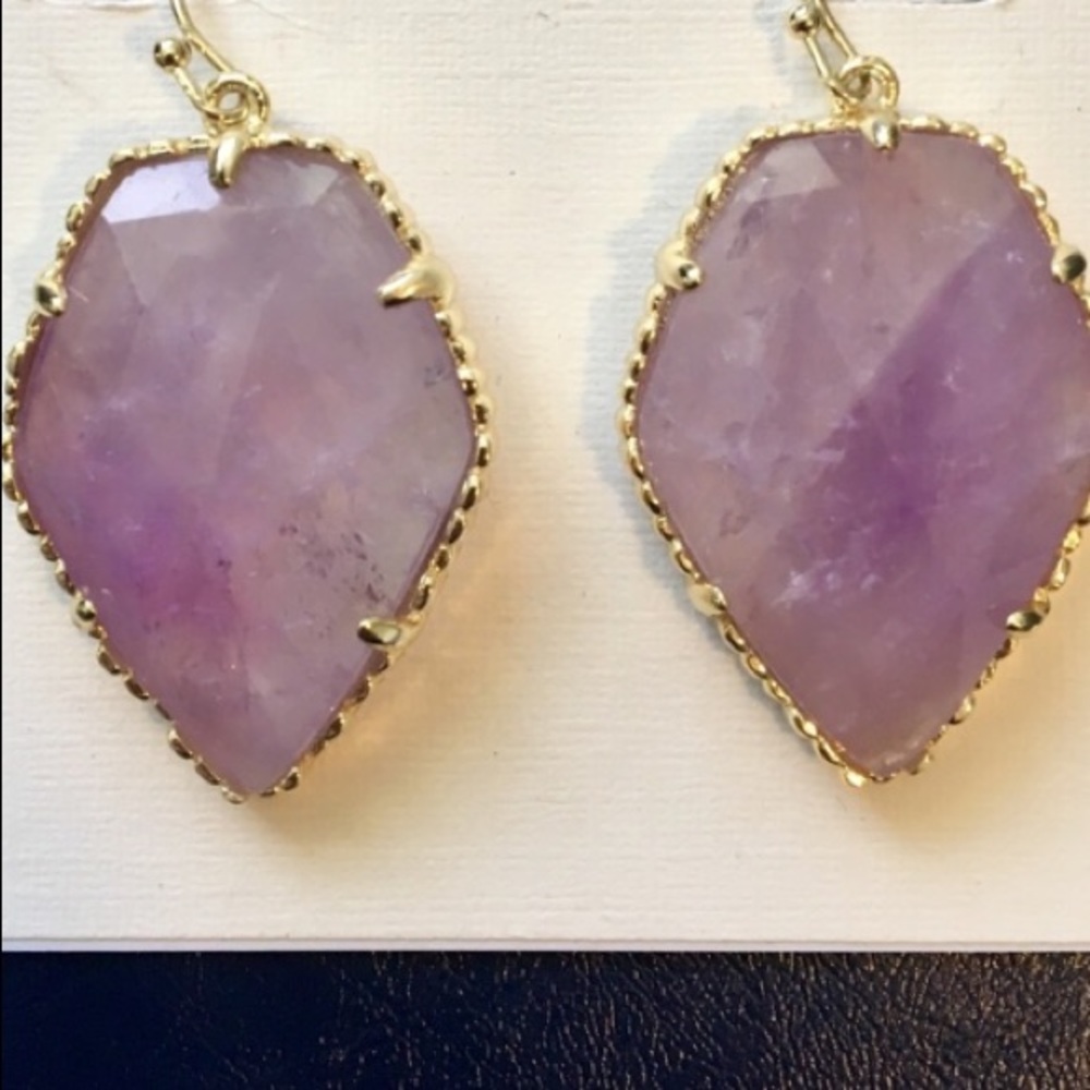 ISO: Kendra Scott Amethyst Corley Earrings